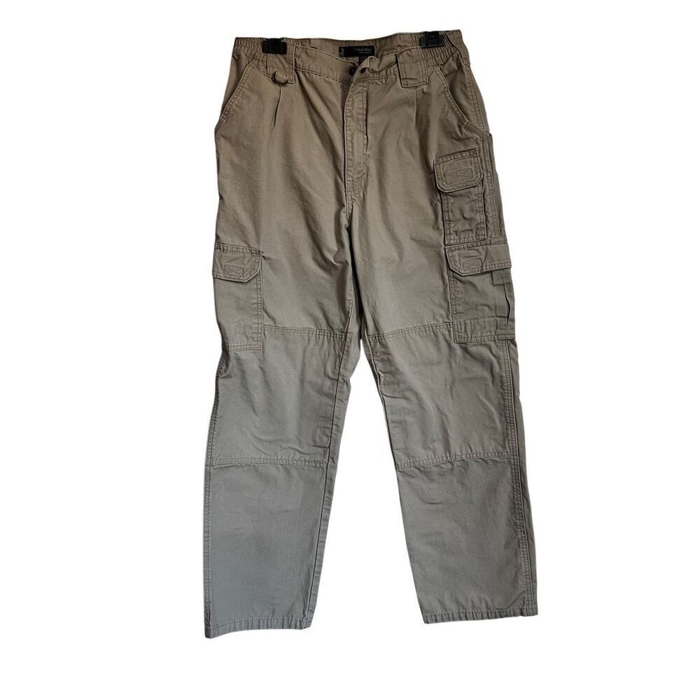 511 Tactical Cargo Pants Mens Size 32 Beige Cotton‎ Outdoor Rugged Camping